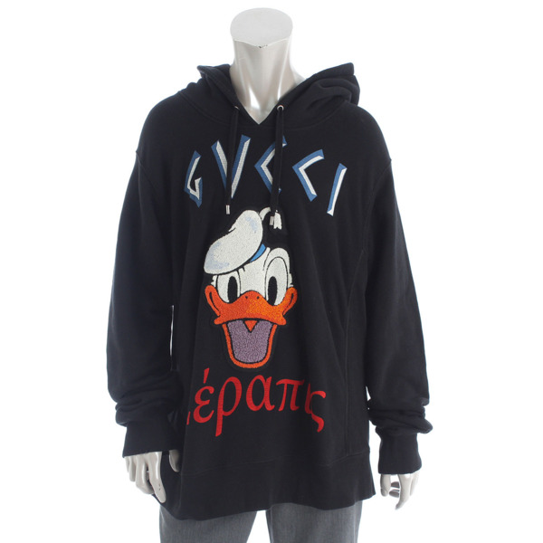 グッチ 17SS メンズ ドナルドダック パーカー 463591