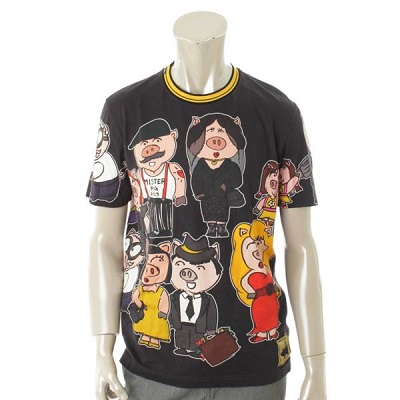 ドルチェ&ガッバーナ 19SS PIG プリント Tシャツ