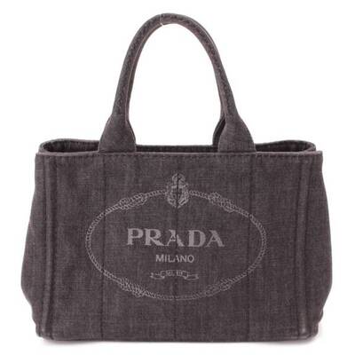 プラダ(Prada) デニム カナパ トート 2WAY ハンドバッグ