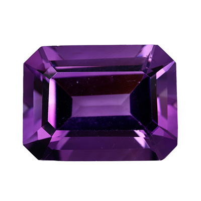 アメシスト エメラルドカット ルース 20ct