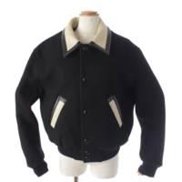 レクト RECTO ウールジャケット ブルゾン コントラストカラー