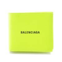 バレンシアガ ロゴ レザー 財布