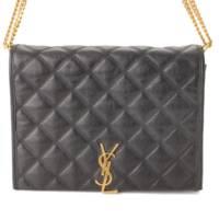 サンローラン レザー チェーンショルダー YSL ロゴ