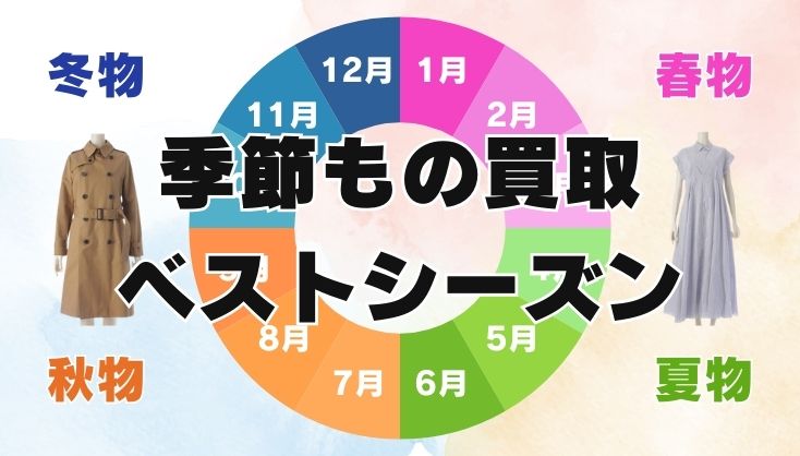 【知らなきゃ損】季節ものアイテムを高く売るコツ