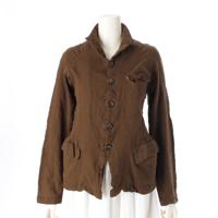 コムデギャルソン COMME des GARCONS AD1994  ウール ヴィンテージ 縮絨期 シングル テーラードジャケット シャツ トップス AD1994 カーキ S