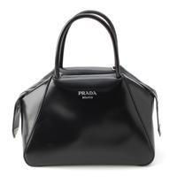 プラダ PRADA スーパーノヴァ ブラッシュドレザー 2way ショルダー ハンドバッグ ブラック