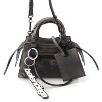 バレンシアガ BALENCIAGA レザー ネオ クラシック シティ ミニ 2way ハンドバッグ 638524 ブラック