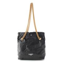 バレンシアガ BALENCIAGA レザー ロゴ クラッシュ