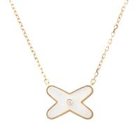 ショーメ Chaumet K18 PG ジュ ドゥ リアン 1Pダイヤ ペンダントトップ アクセサアリー ジュエリー Au750 ピンクゴールド 3.2g