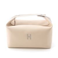 エルメス HERMES ブリッドアブラックGM コットンキャンバス ハンドバッグ