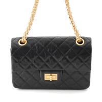 シャネル CHANEL エイジドカーフスキン 2.55 ミニマトラッセ