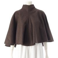 ボッテガヴェネタ BOTTEGAVENETA ウール ケープジャケット ポンチョ