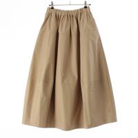 ドゥロワー Drawer 24SS コットン ウェストギャザー スカート 6524-299-1806 ベージュ 36