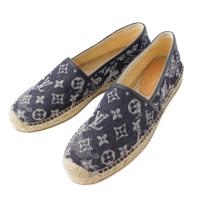 ルイヴィトン LOUIS VUITTON メンズ モノグラム ビダールライン キャンバス シューズ CL0120 インディゴ 8 1/2 スニーカー