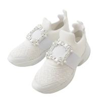 ロジェヴィヴィエ Roger Vivier Roger Vivier ヴィヴラン バックルシューズ スニーカー RVW50624180KOT ホワイト 36 1/2 スニーカー