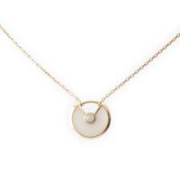 カルティエ CARTIER アミュレット ドゥ カルティエ XS ダイヤ ネックレス アクセサリー Au750 B3047100 ゴールド