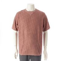 ディオール Dior 21SS コットン オブリーク パイル地 半袖Ｔシャツ トップス カットソー 113J692A0614 ピンク S
