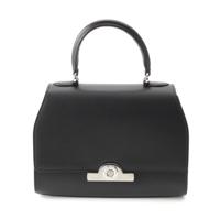 モワナ MOYNAT スムースカーフ レジェンヌBB 2WAY ショルダー ハンドバッグ ブラック