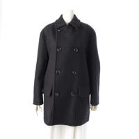 ブラミンク BLAMINK 23AW ウール FALL 8ボタン コート アウター 7925-230-0372 ブラック 1