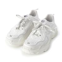 バレンシアガ BALENCIAGA Triple S Sporty トリプルS メタリックプレート スニーカー シューズ 803241  ホワイト 41