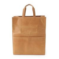 メゾンマルジェラ Maison Margiela マルタン レザー クラッチ トートバッグ ブラウン
