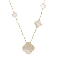 ヴァンクリーフ アーペル Van Cleef Arpels マジックアルハンブラ マザーオブパール 11Pモチーフ ネックレス K18YG 52.7g ネックレス
