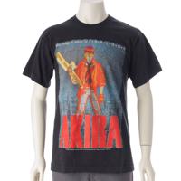 フルーツオブザルーム Fruit of the Loom コットン AKIRA アキラ 1988 EXPLODE 金田 半袖Ｔシャツ トップス カットソー ブラック M