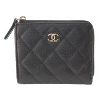 シャネル CHANEL マトラッセ キャビアスキン フラグメントケース