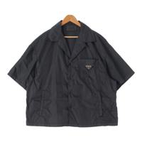 プラダ PRADA 半袖シャツ SC449 ブラック XL