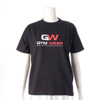 バレンシアガ BALENCIAGA 20SS コットン GYM WEAR ロゴプリント 半袖Ｔシャツ カットソー トップス 612964 ブラック L