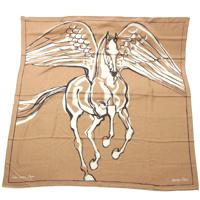 エルメス HERMES カレ140 カシミヤ シルク スカーフ