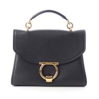 サルヴァトーレフェラガモ Salvatore Ferragamo レザー マーゴット ガンチーニ ハンドバッグ ブラック