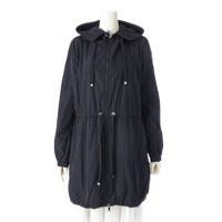 モンクレール MONCLER TOPAZE トパーズ ナイロン ジップアップ フーデッド アウター スプリングコート ネイビー TG3