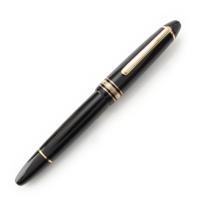 モンブラン MONTBLANC マイスターシュテュック ル・グラン146 万年筆 ペン先14K ケース付き ブラック
