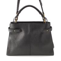ロリステッラ LORISTELLA BETH 2601SHEILA レザー ロゴ 2way ハンドバッグ ブラック