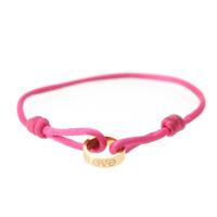 カルティエ CARTIER ラブ コード ブレスレット ジュエリー Au750 K18YG ゴールド ピンク