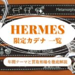 エルメス『限定カデナ』の価値とは？年間テーマや最新相場を徹底解説