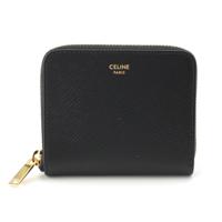 セリーヌ CELINE レザー ラウンドジップ エッセンシャル
