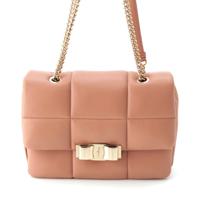 サルヴァトーレフェラガモ Salvatore Ferragamo ラムスキン ヴァラリボン