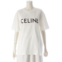 セリーヌ CELINE コットンジャージー ロゴ ルーズ
