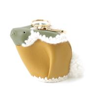 ロエベ LOEWE レザー ボア ラビット