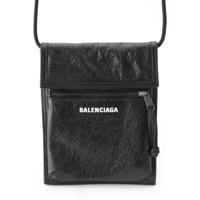 バレンシアガ BALENCIAGA レザー ロゴ エクスプローラー