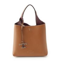 トッズ TOD’S レザー Tタイムレス ロゴ ミニ 2WAY ハンドバッグ