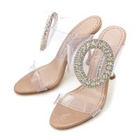 マノロブラニク MANOLO BLAHNIK FIBIONABI ビジューサークル