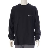 バレンシアガ BALENCIAGA 21年 ロゴ刺繍 長袖Ｔシャツ