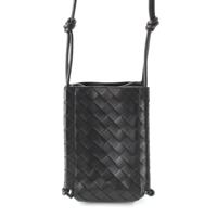 ボッテガヴェネタ BOTTEGAVENETA レザー イントレチャート ザ ノット ミニ ショルダーバッグ
