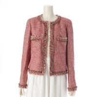 シャネル CHANEL 10C ノーカラー ツイード