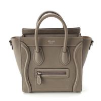 セリーヌ CELINE ラゲージ ナノショッパー レザー