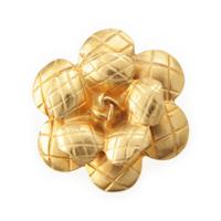 シャネル CHANEL 98A カメリア フラワー マトラッセ ブローチ