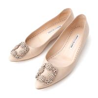マノロブラニク MANOLO BLAHNIK ハンギシ レザー
